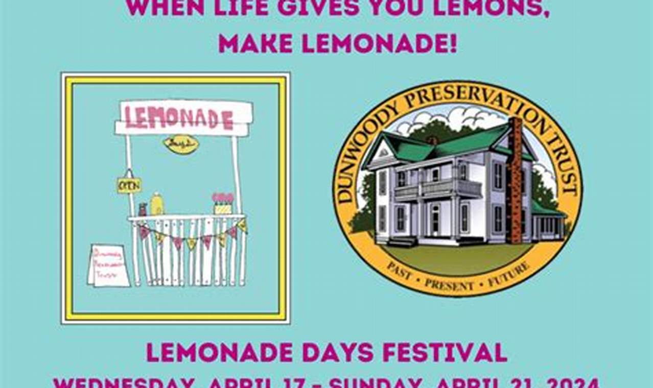 Lemonade Days Dunwoody 2024