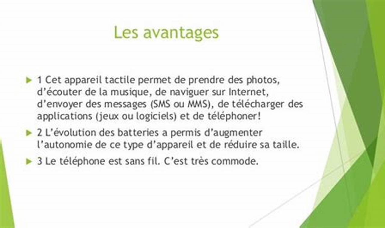 Les Avantages Du Téléphone Portable Pour Les Élèves