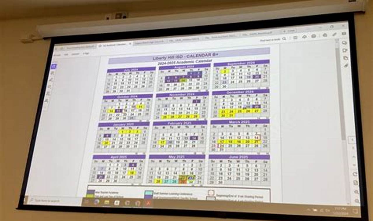 Liberty Hill Isd 2024-25 Calendar