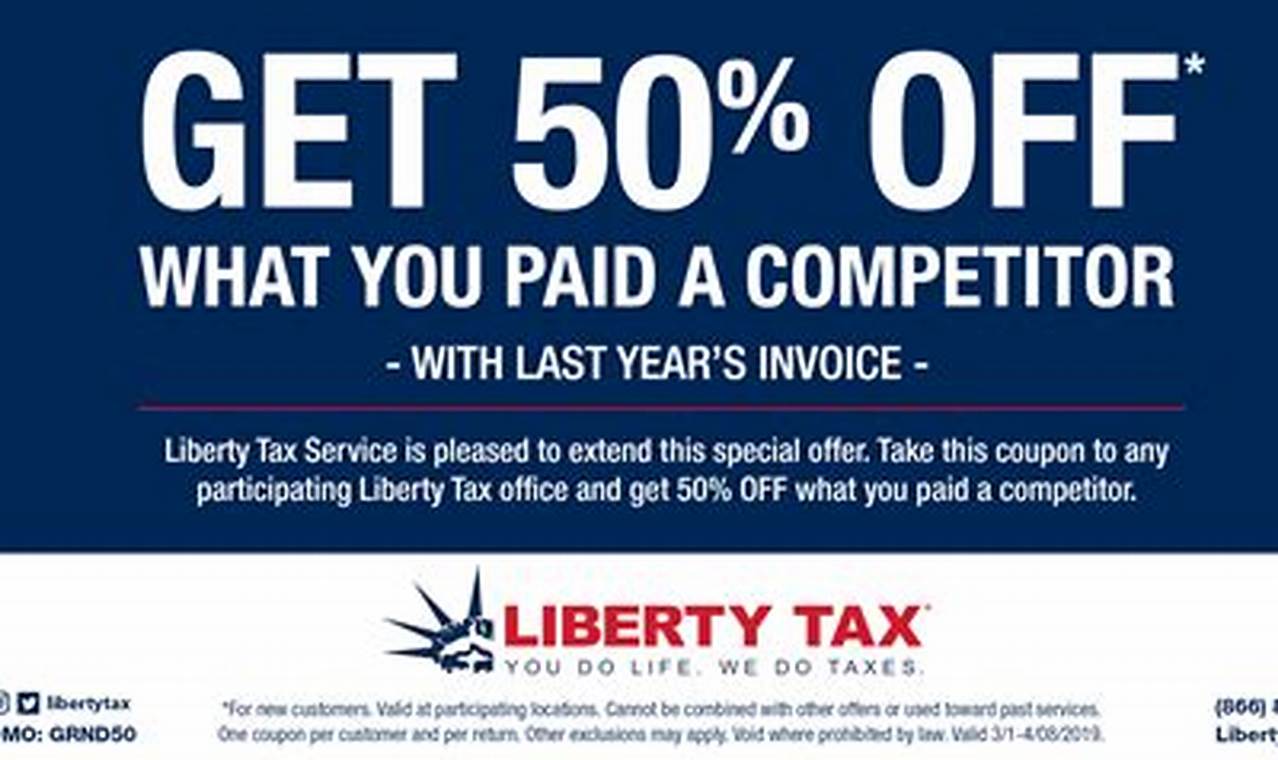 Liberty Tax $50 2024