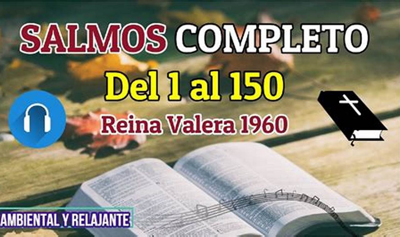 Libro De Los Salmos Del 1 Al 150 Catolicos