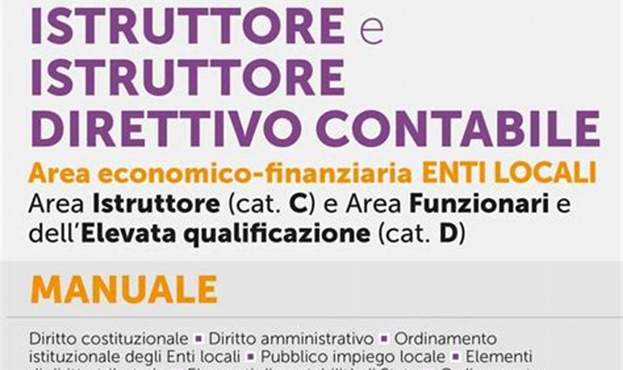 Libro Per Concorso Istruttore Contabile Categoria C Pdf