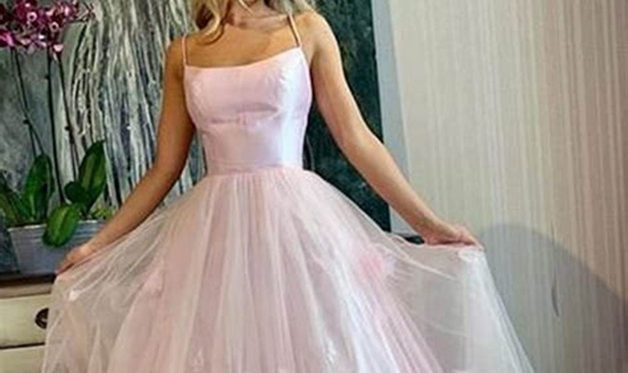 Light Pink Prom Dresses 2024