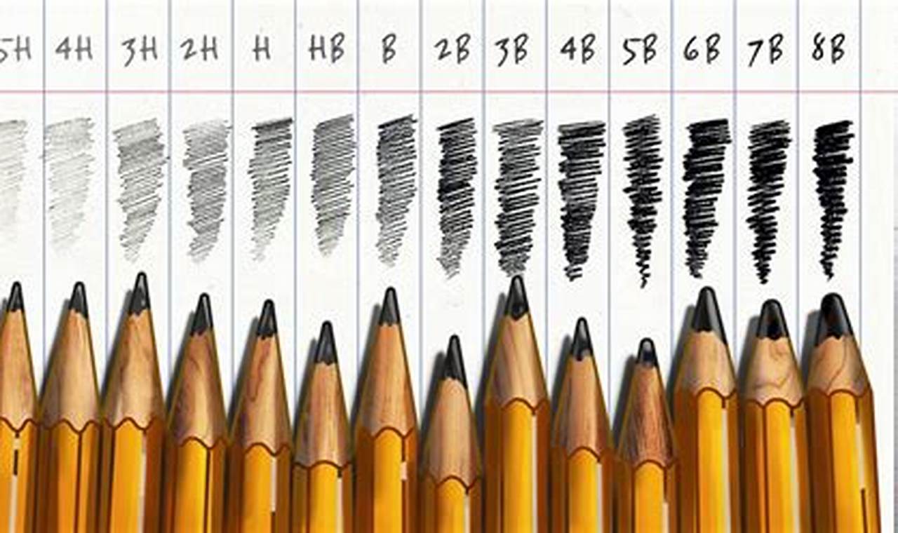 The Lightest Shade of Drawing Pencil: Understanding Pencil Hardness and Its Uses