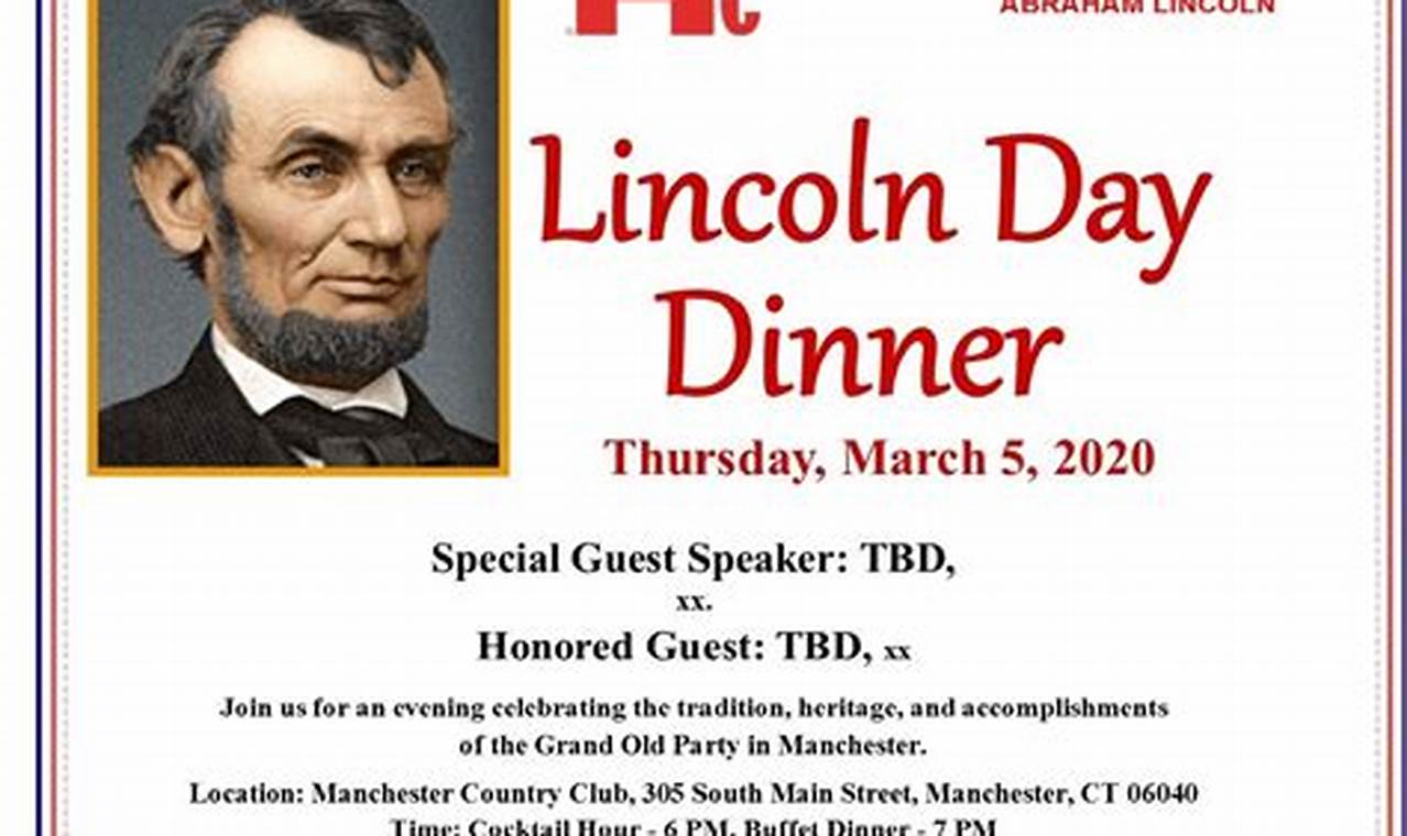 Lincoln Day Dinner 2024 Iowa