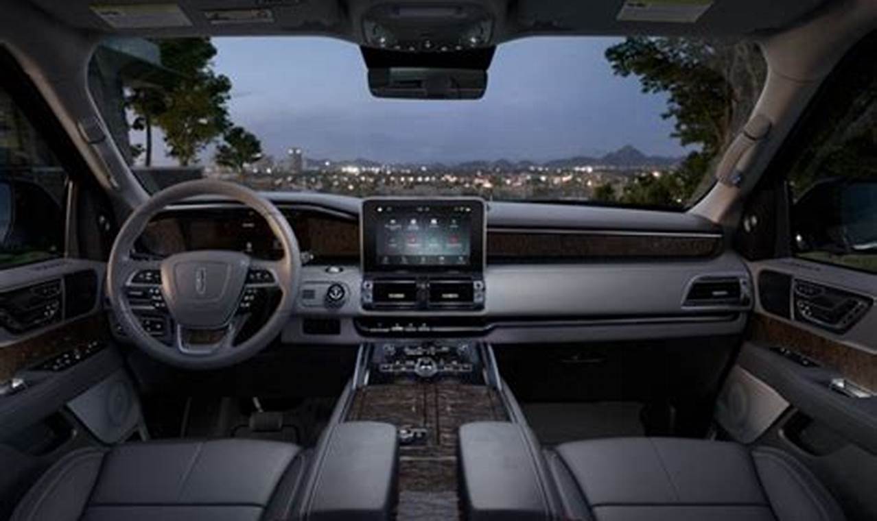 Lincoln Navigator 2024 Interior