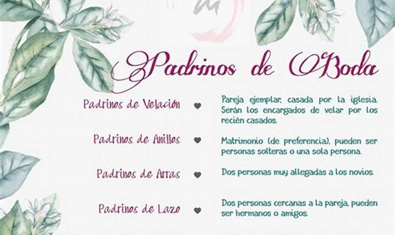 Discover the Significance of Padrinos in Catholic Weddings