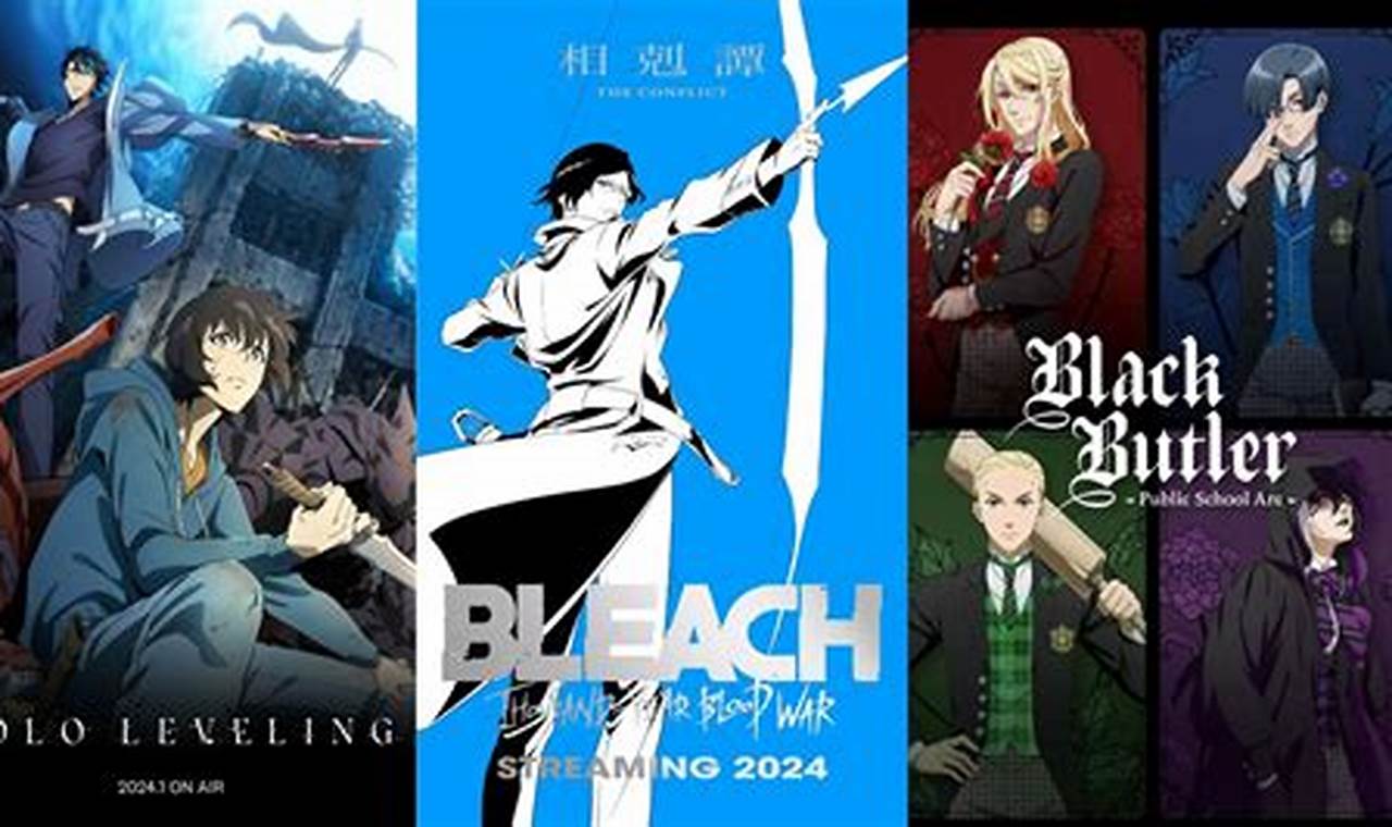 List Of Upcoming Anime 2024