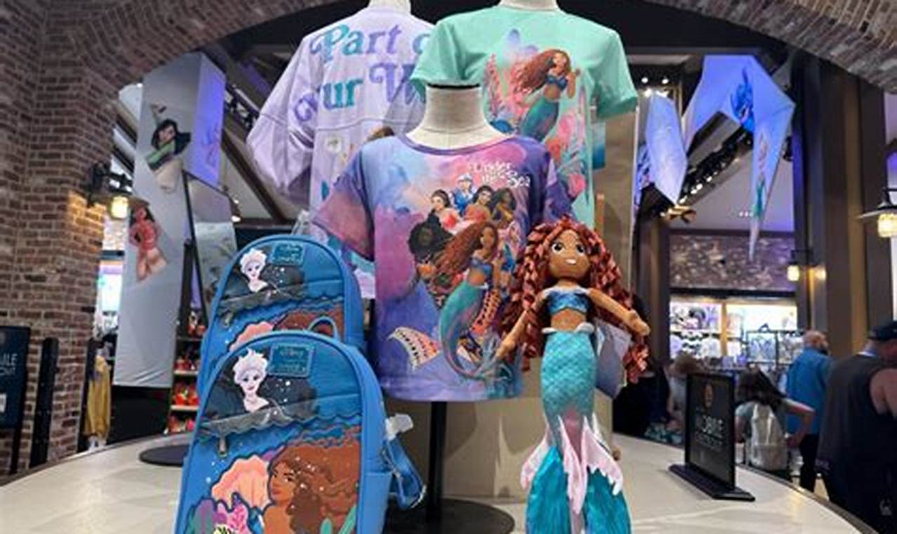 Little Mermaid Merch 2024