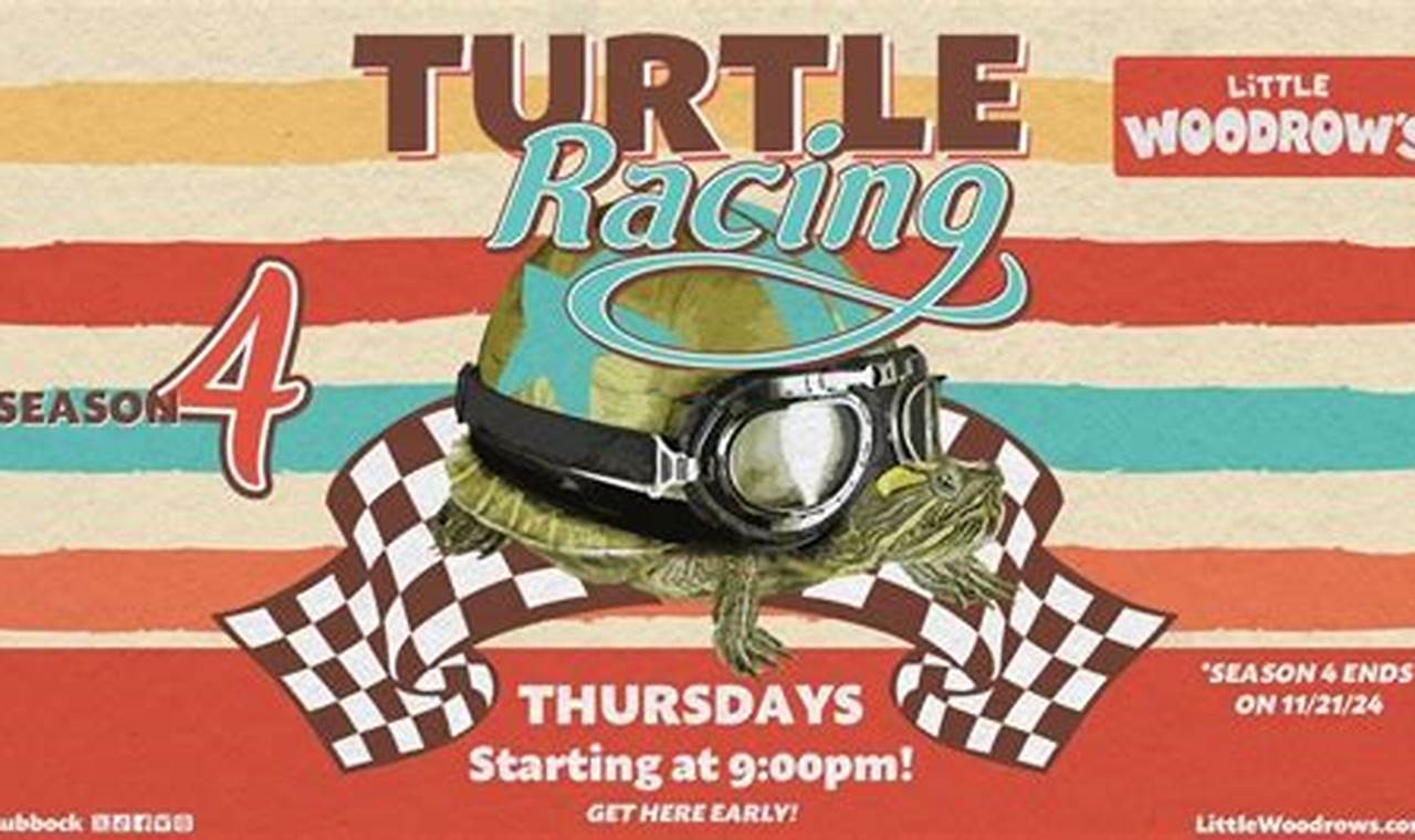 Little Woodrow's Turtle Racing 2024