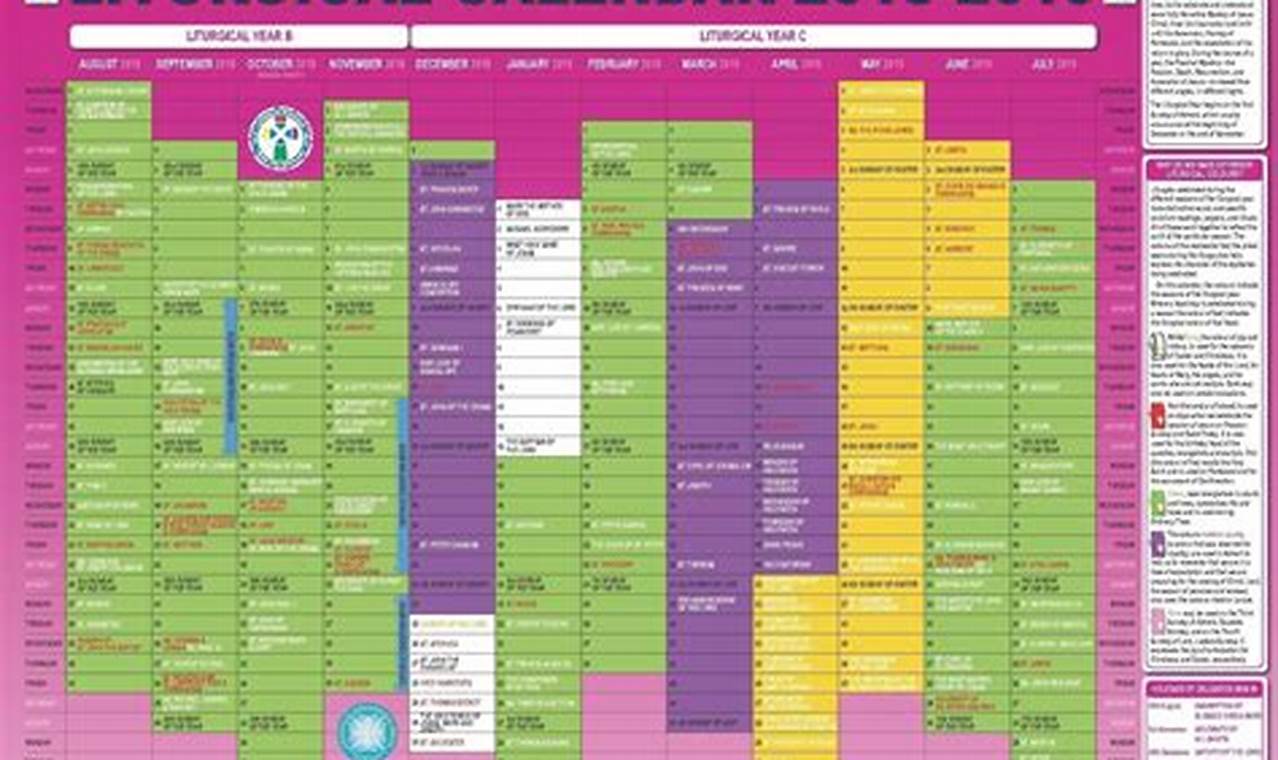 Liturgical Calendar 2024 Uk