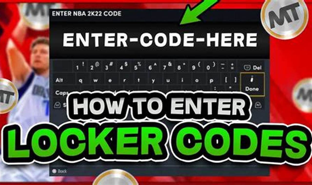 Locker Codes 2k22 2024