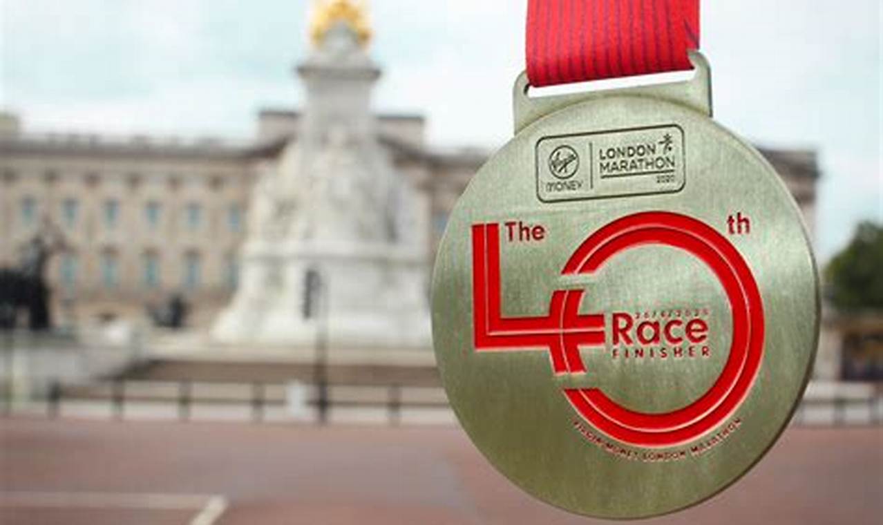 London Marathon 2024 Medal