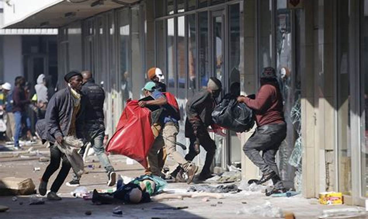 Looting In South Africa 2024