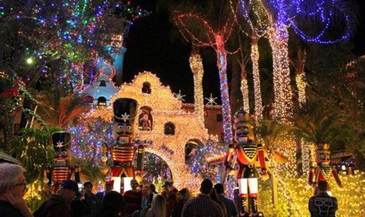 Los Abrigados Christmas Lights 2024 Los Angeles