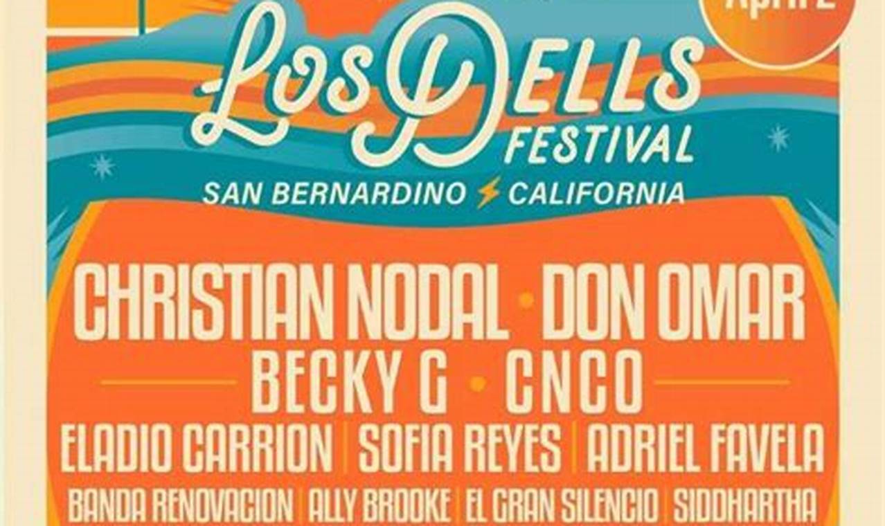 Los Dells Festival 2024 Schedule