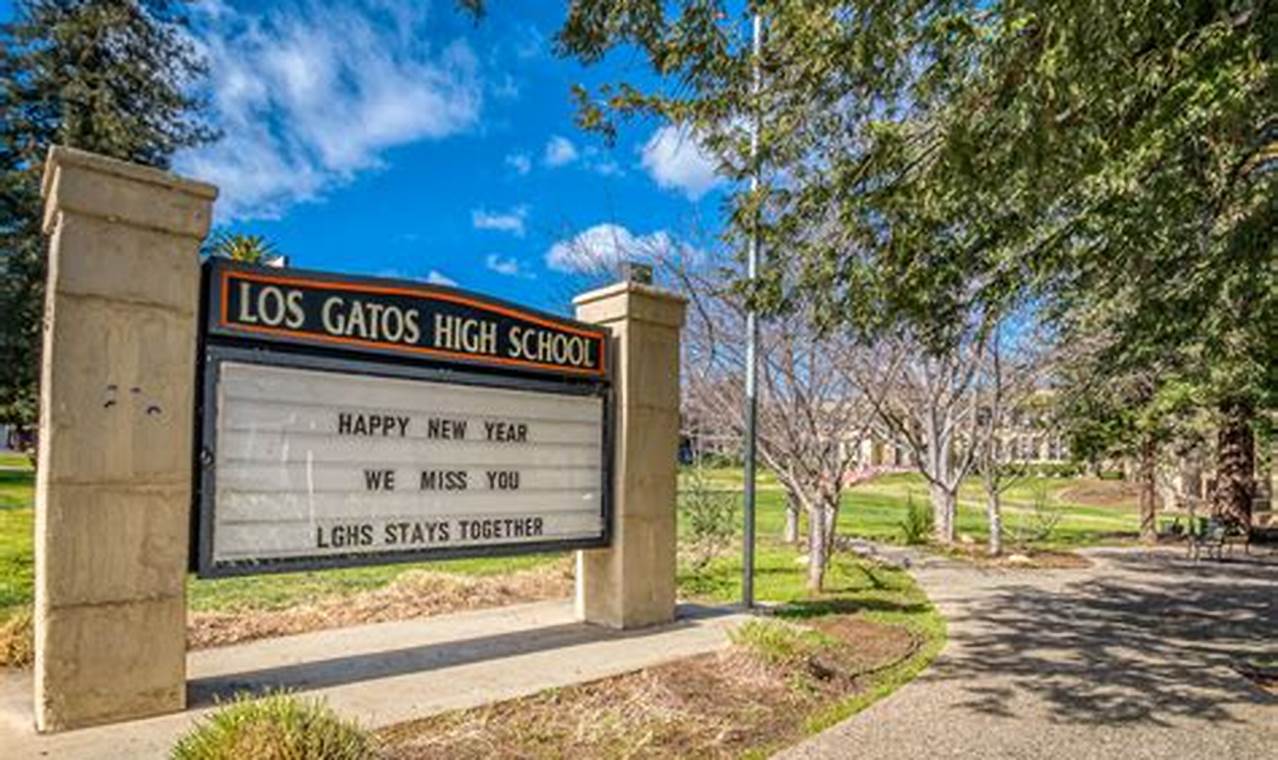 Los Gatos High Graduation 2024