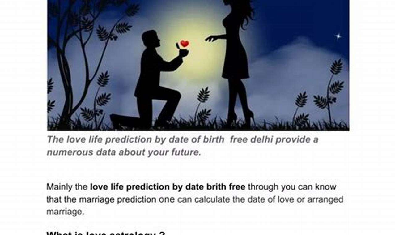 Love Prediction By Date Of Birth Free
