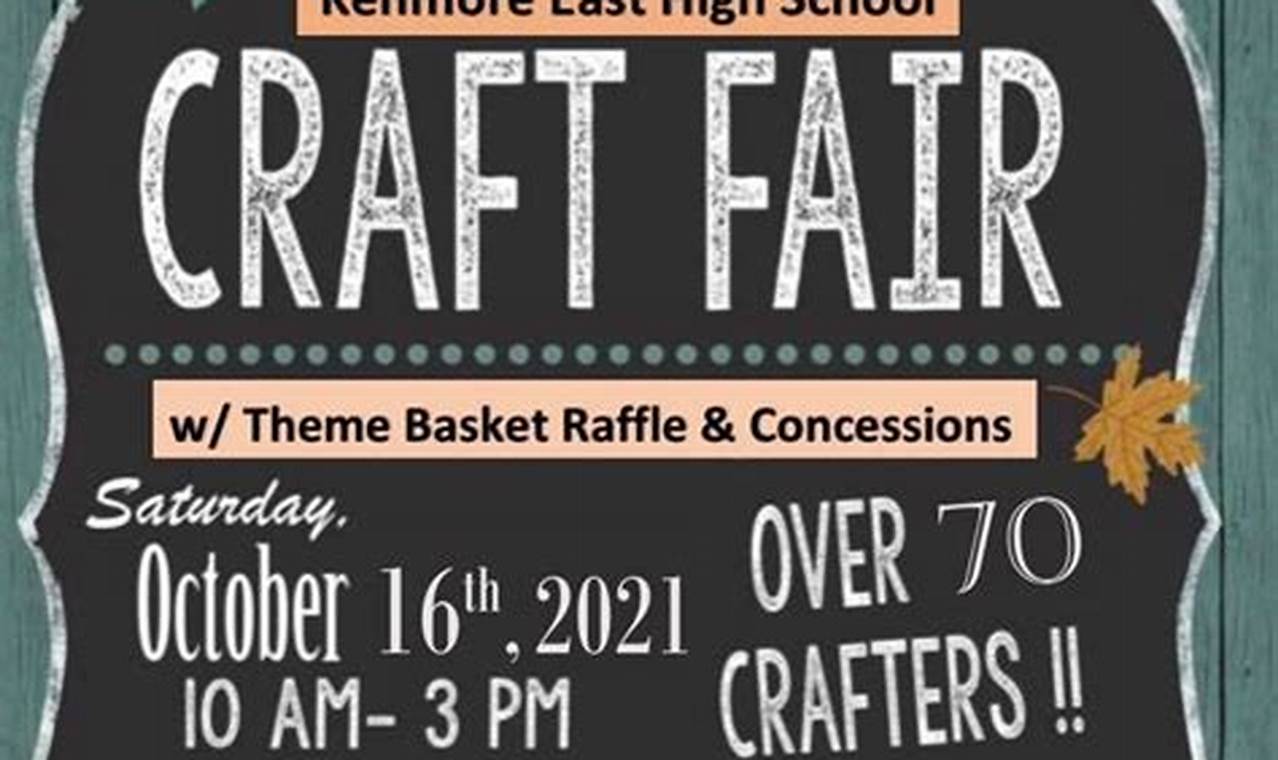 Lowell High School Craft Show 2024 Tickets