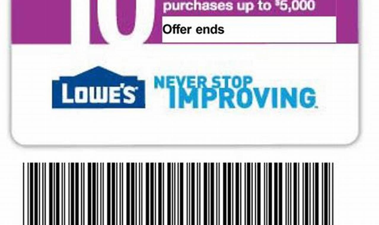 Lowes Discount Code 2024