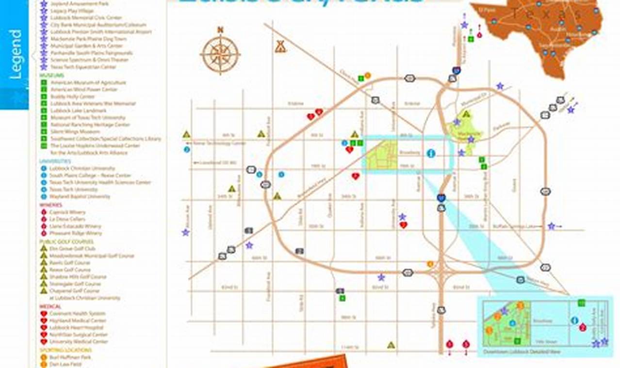 Lubbock City Limits Map 2024