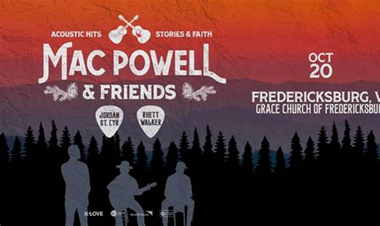 Mac Powell And Friends Tour 2024