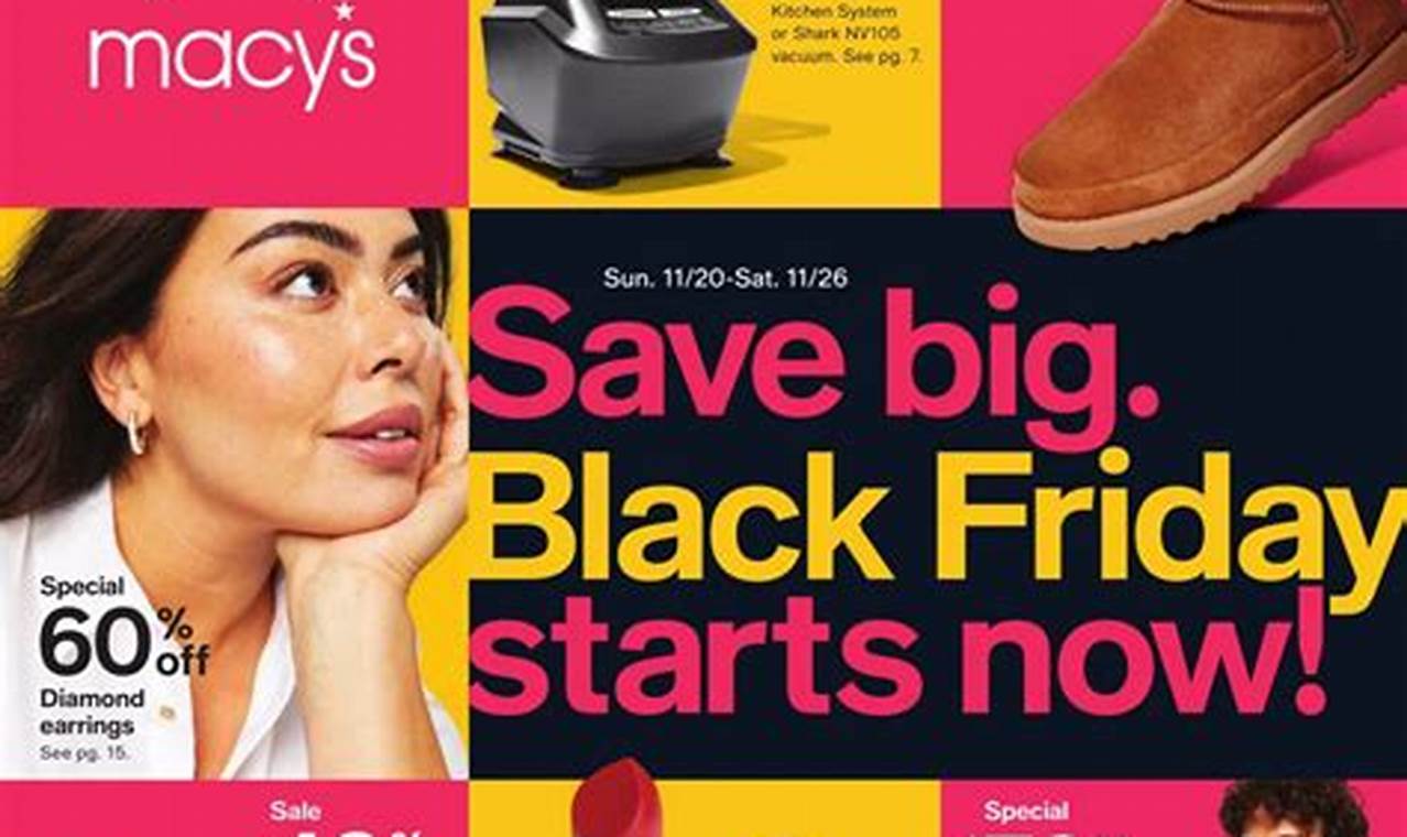 Macy's Black Friday 2024 Ad