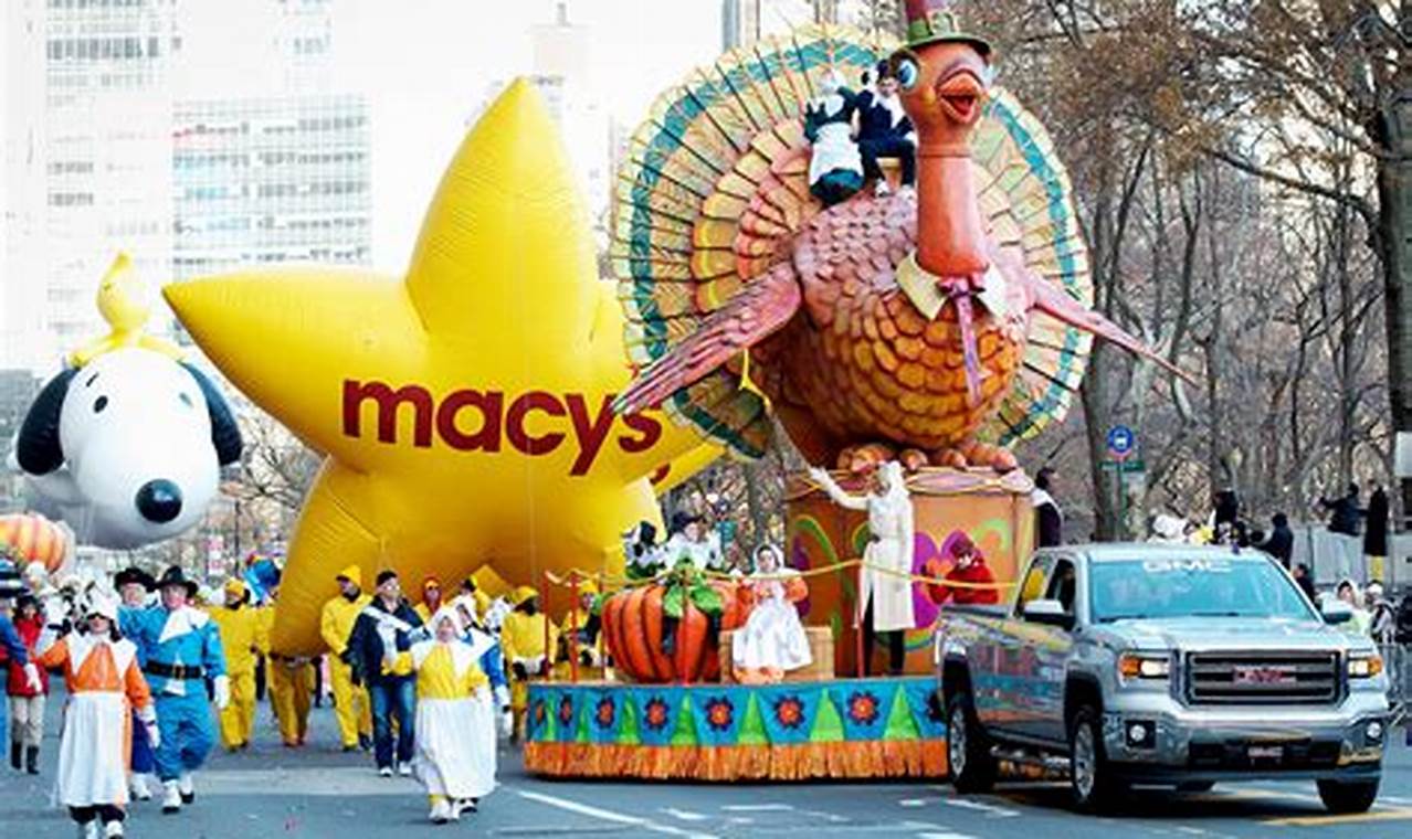 Macy's Day Parade 2024 Schedule