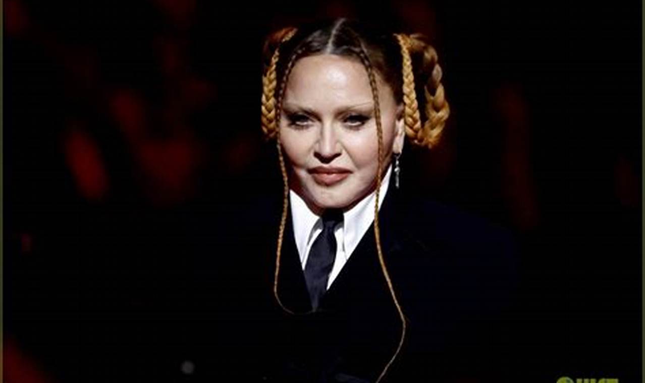 Madonna At Awards 2024