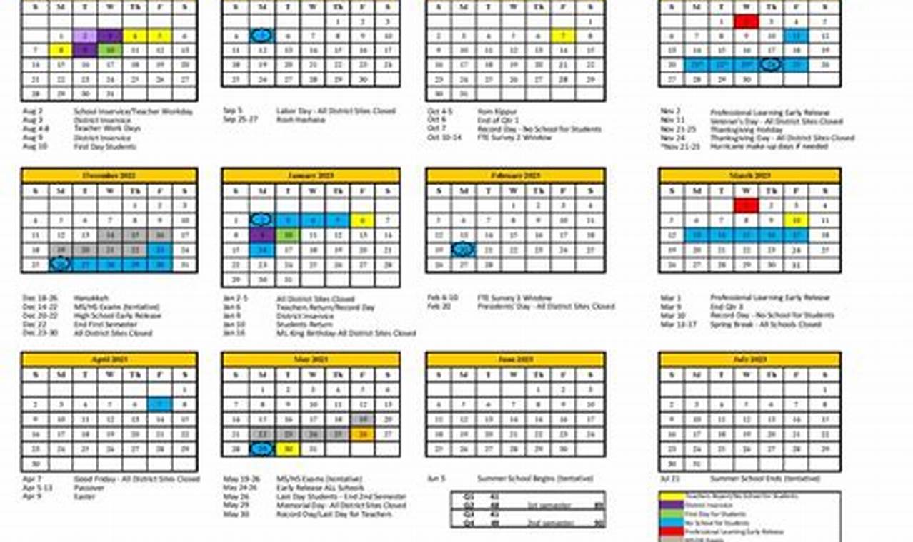 Manatee County School Calendar 2024-25