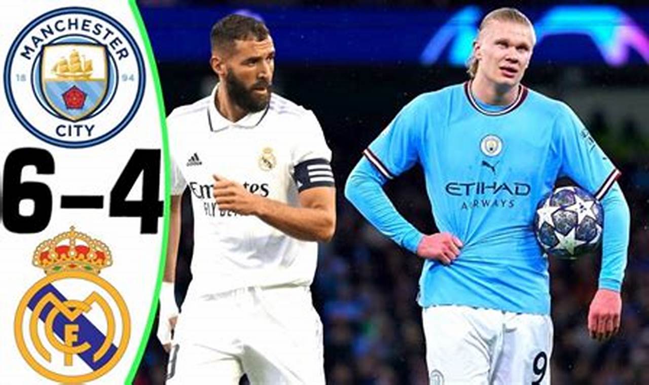 Manchester City Vs. Real Madrid 2024