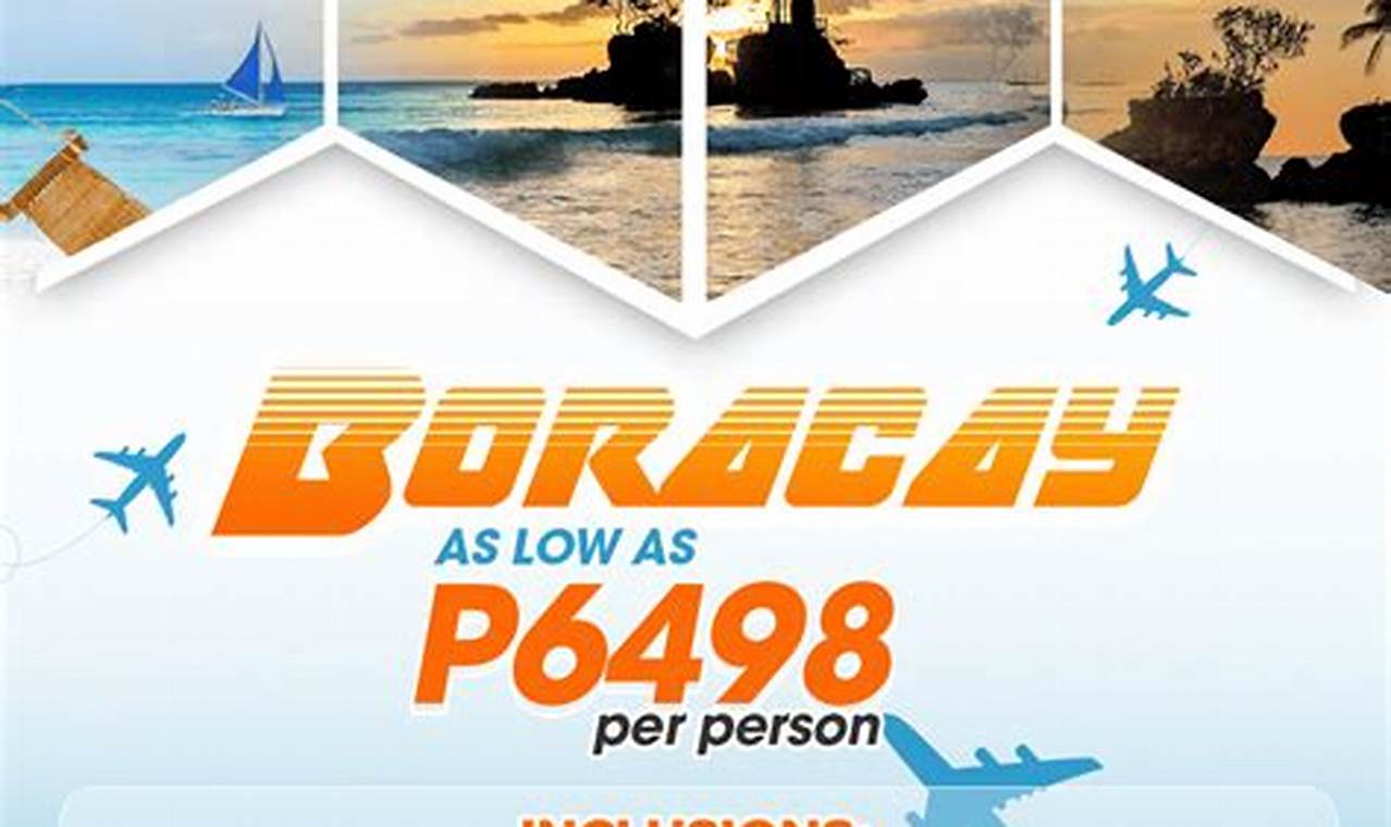 Manila To Boracay Flights Promo 2024
