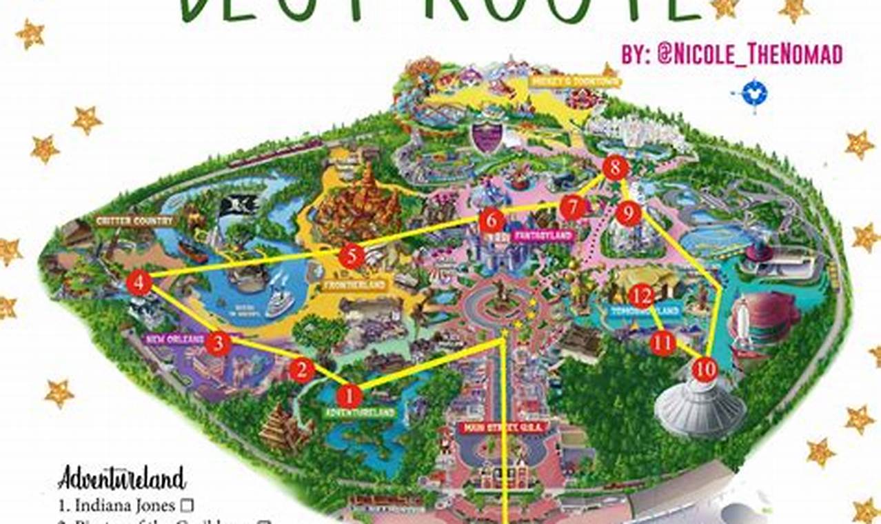 Map Of Disneyland 2024 Rides