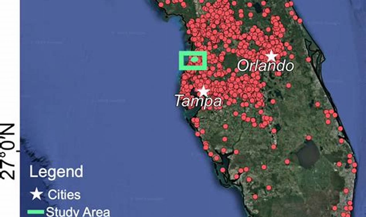 Map Of Sinkholes In Florida 2024