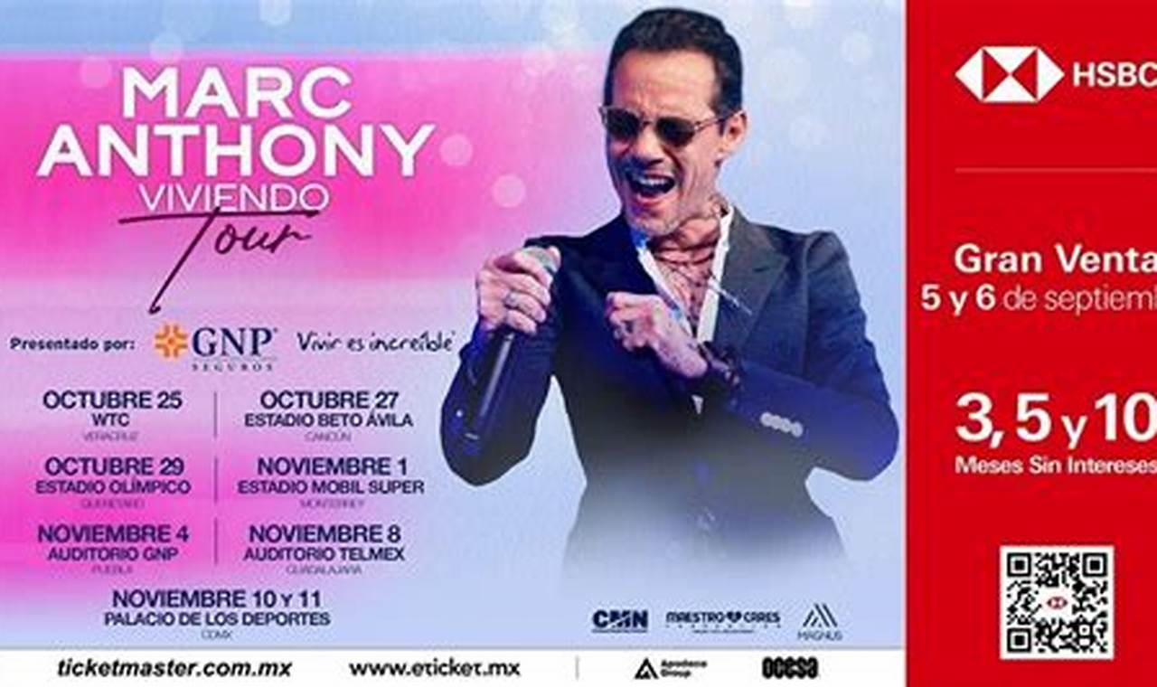 Marc Anthony Mexico 2024