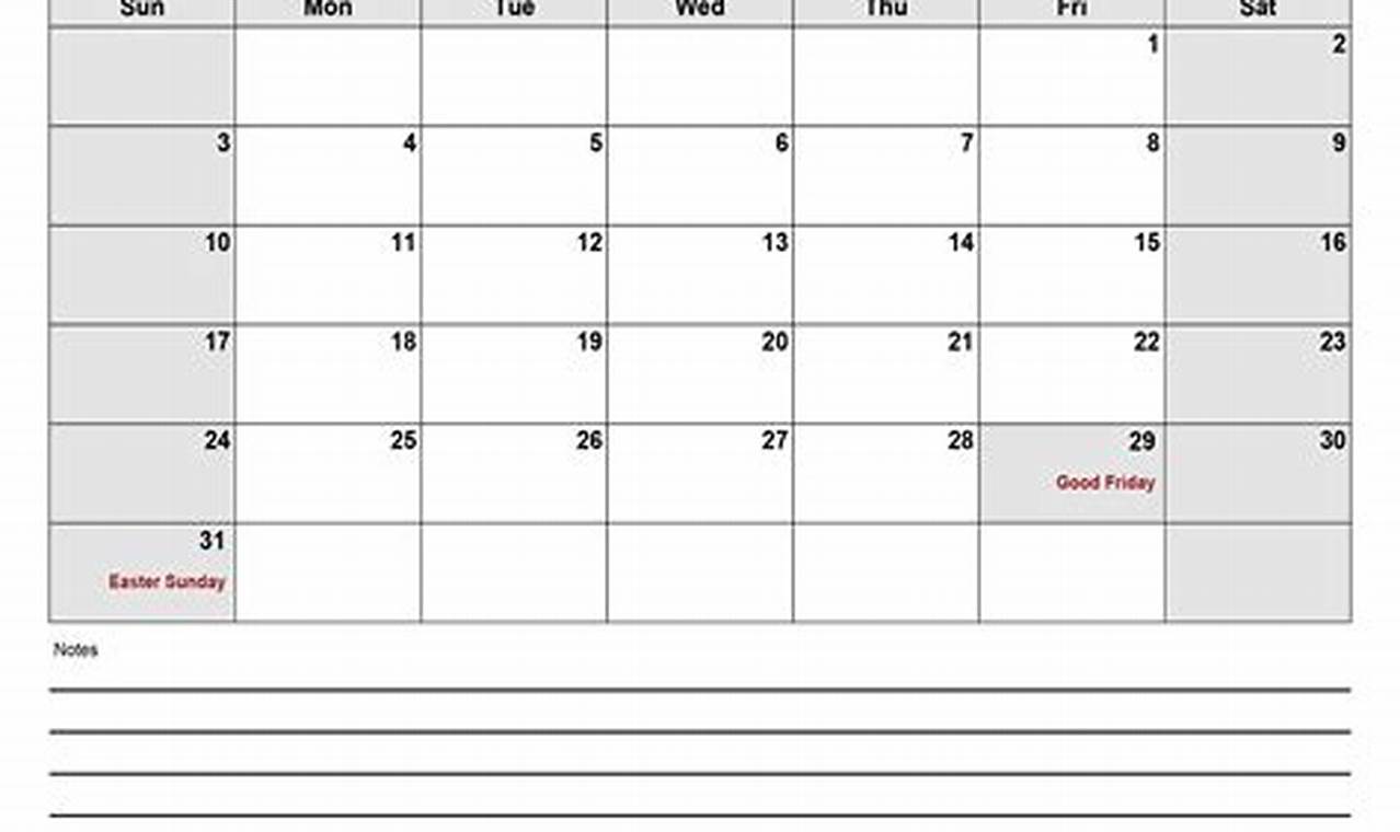 March 2024 Calendar Planner