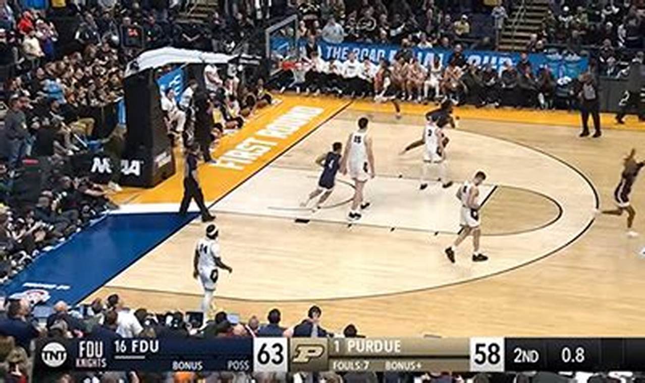 March Madness 2024 Purdue Upset