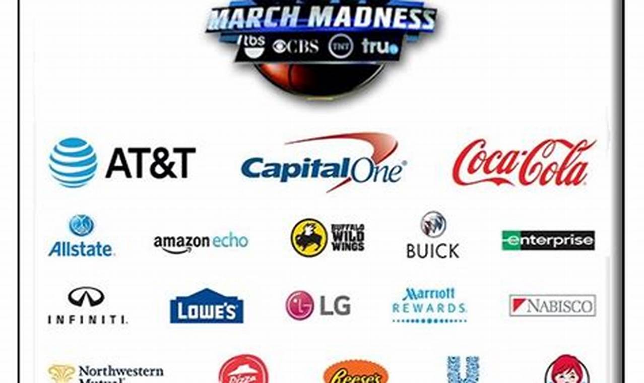 March Madness 2024 Sponsors