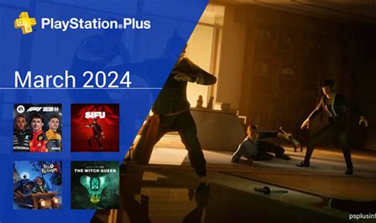 March Ps+ Free Games 2024