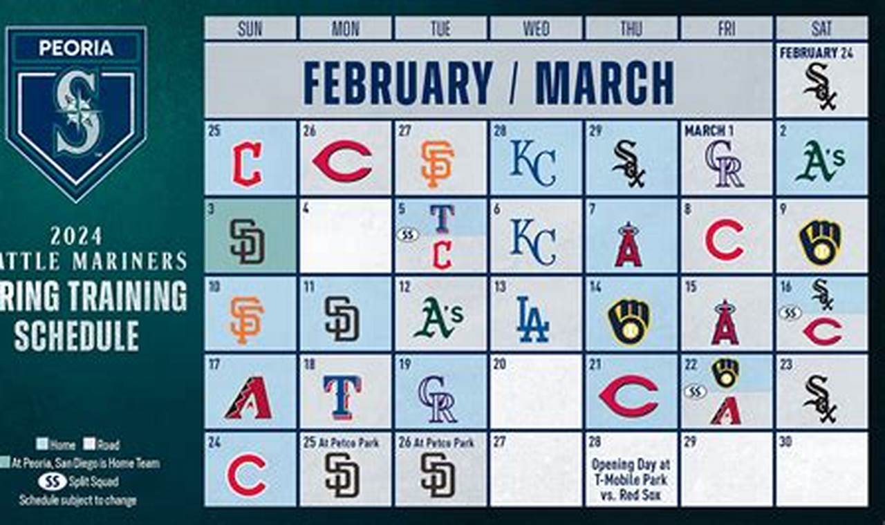 Mariners Spring Training 2024 Tickets
