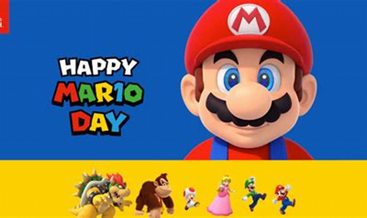 Mario Day Sale 2024