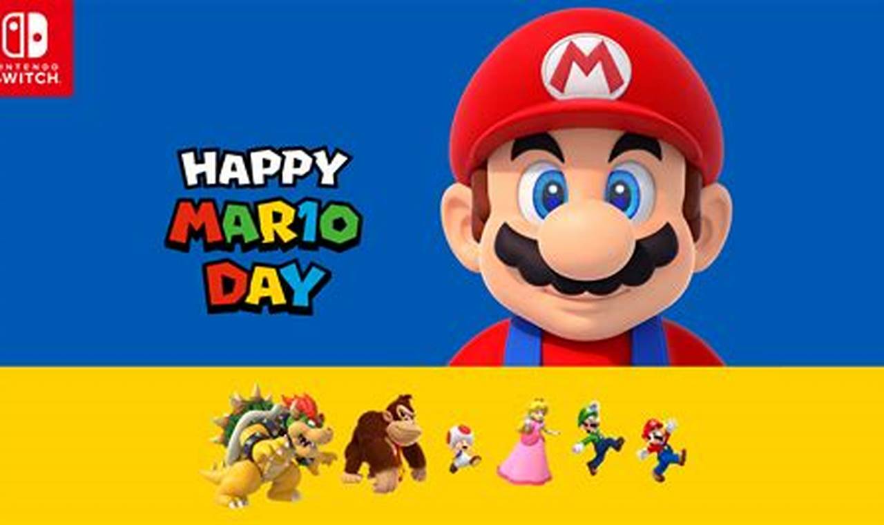 Mario Day Sales 2024