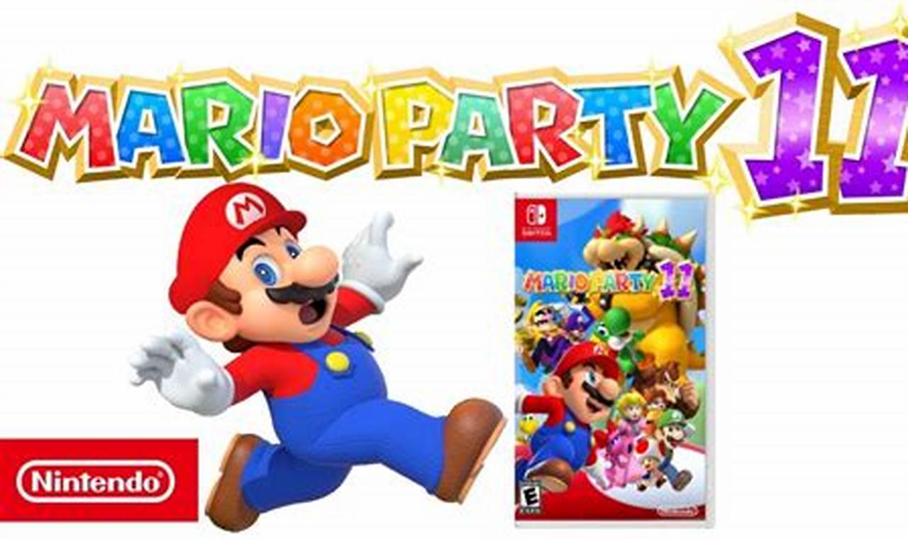 Mario Party 11 Release Date 2024