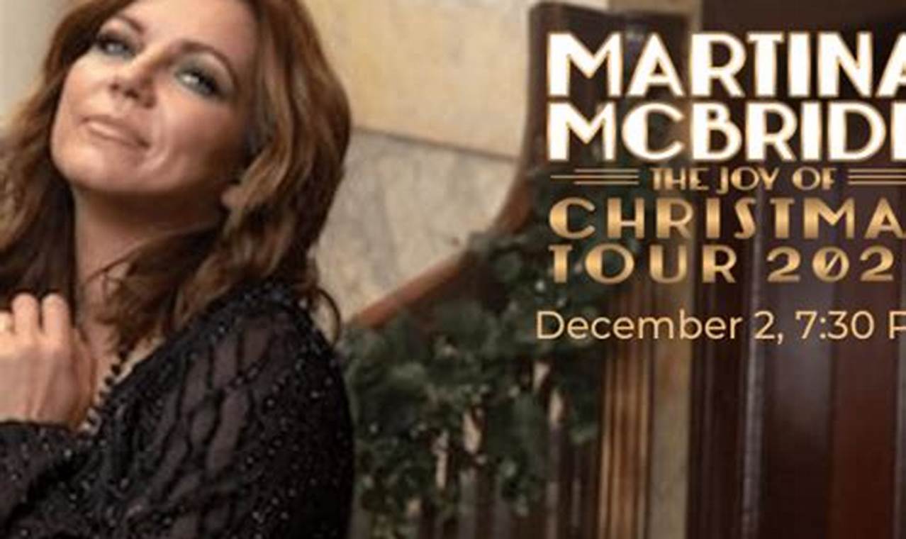 Martina Mcbride Christmas Tour 2024