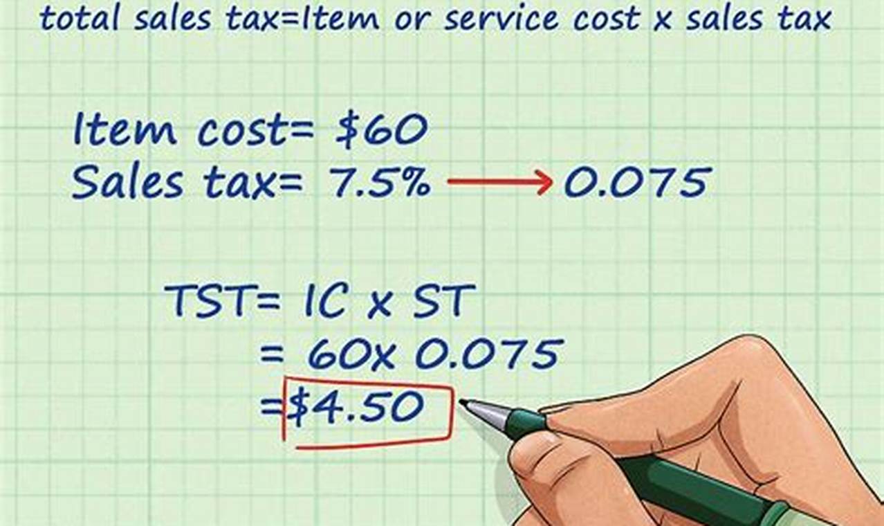 Mass Sales Tax Calculator 2024