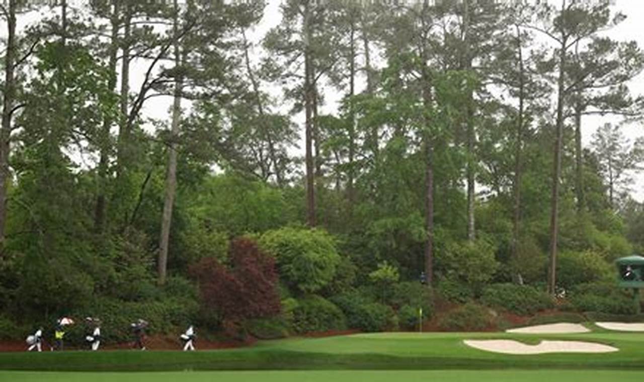 Masters 2024 Round 4 Tee Times