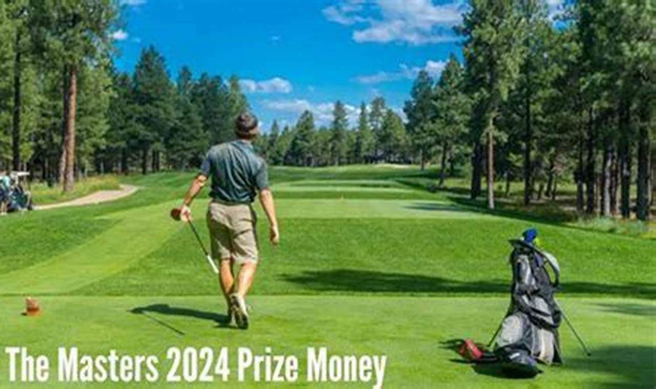 Masters Tournament 2024 Prize Money