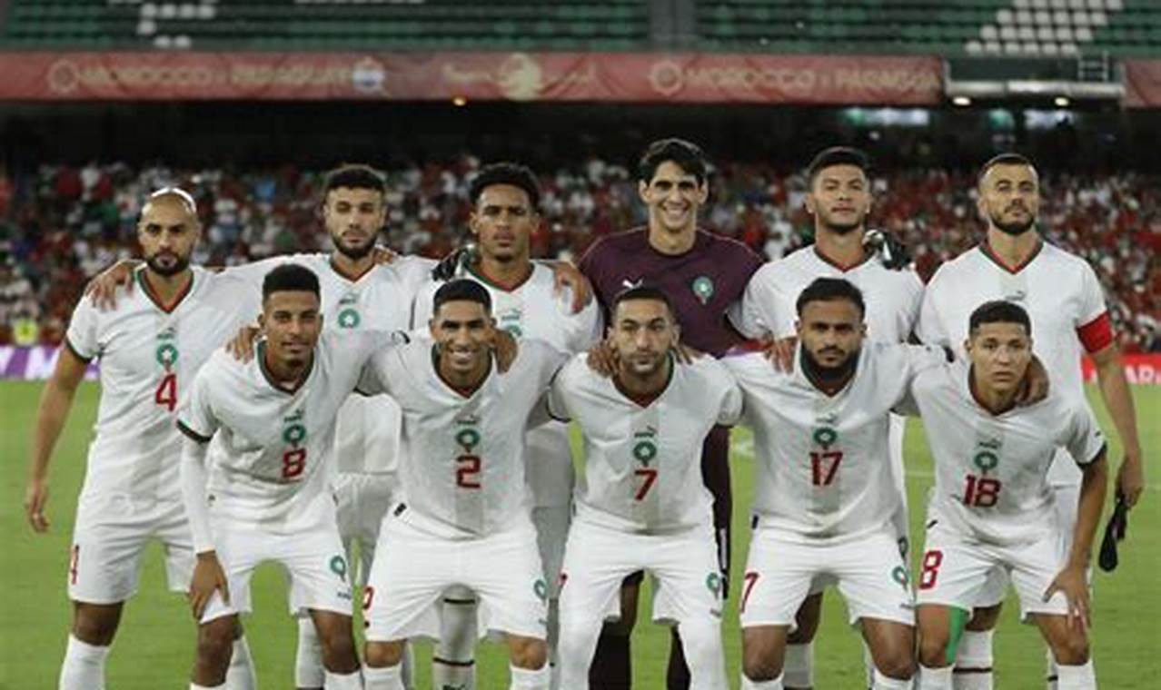 Match 2024 Maroc
