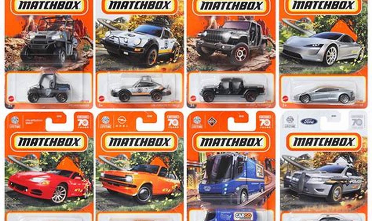 Matchbox Cars 2024 List
