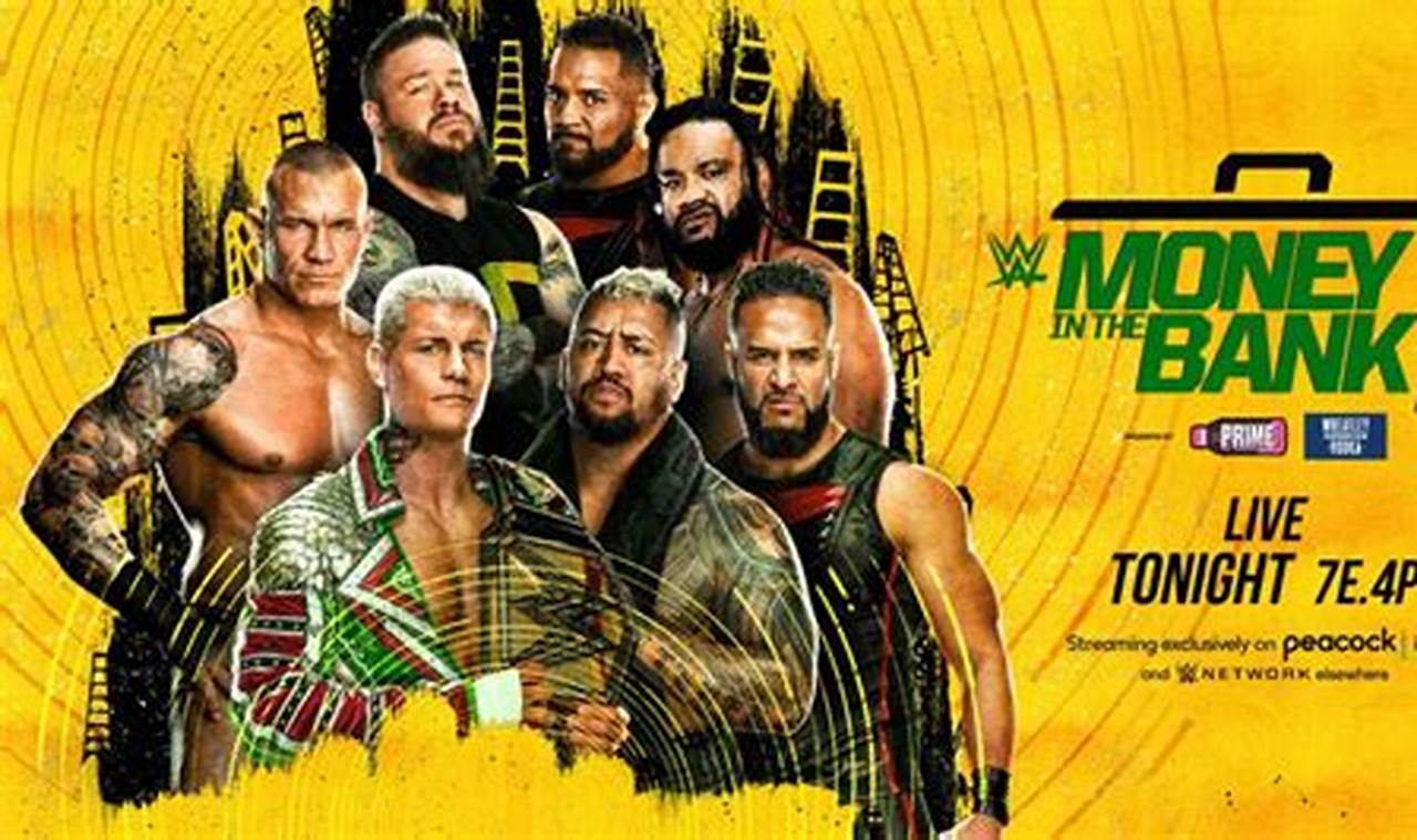 Matches For Money In The Bank 2024